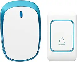 Campainha Sem Fio Residencial Bivolt Longo Alcance Comunicação com Idosos 36 Tipos Toques Leve Resistente Premium