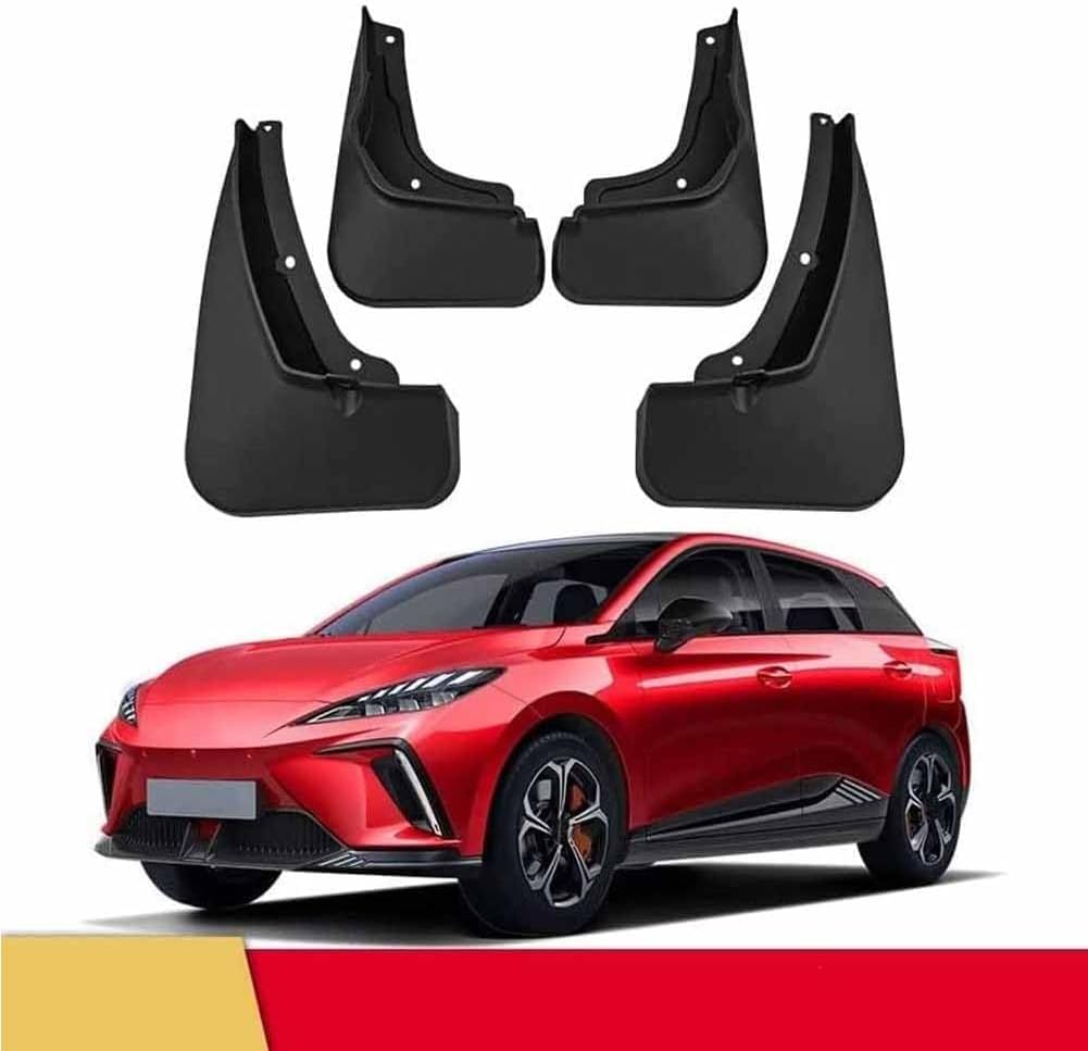 Weiyh Normal No Drill Mud Flaps For Car Front Rear Wheel For Mg 4 Mulan 2022-2023