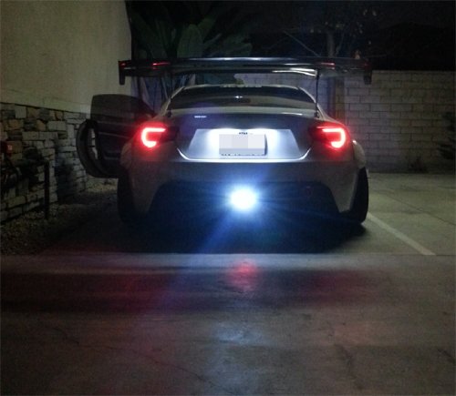 Ijdmtoy Angle Tilt'able 24-Smd Bolt-On Led Lamps Compatible With License Plate Lights Or Backup Reverse Lights, Xenon White #TOP4