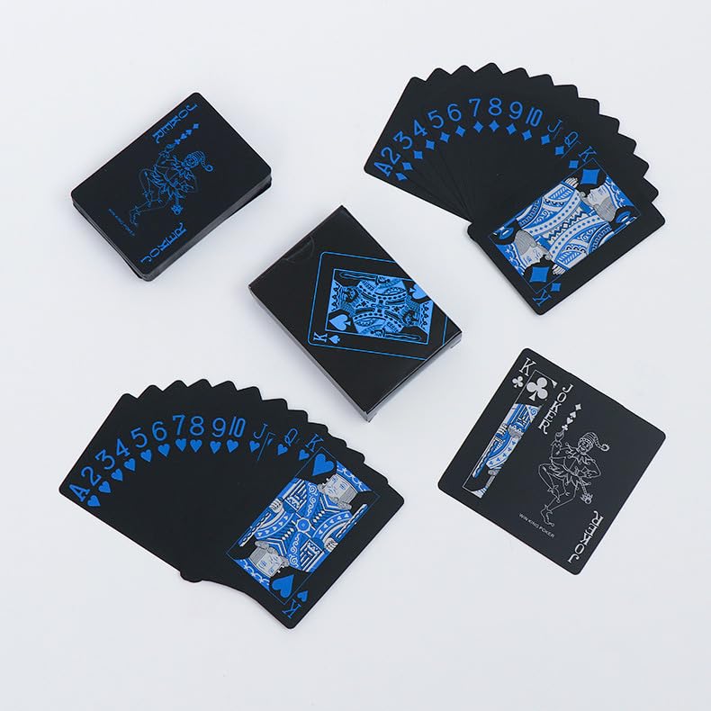 Amazon.co.jp: GlowTact トランプ 【2個セット】防水 プラスチック