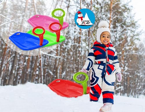 Snow Play Bob Arrow 74cm - Schlagzäher Kunststoff, Haltegriff, Maximalgewicht: 50 kg, aerodynamische Bauweise