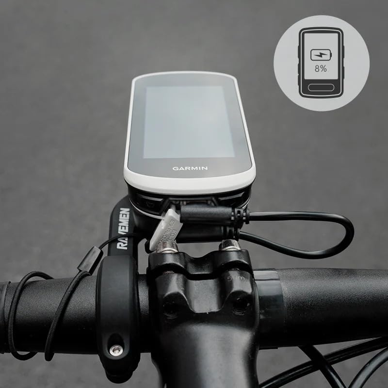 Ravemen Feu de vélo FR300 Ant+, Objectif Grand Angle avec visibilité latérale, Port de Charge et de décharge USB-C, Design résistant à l'eau IPX 6