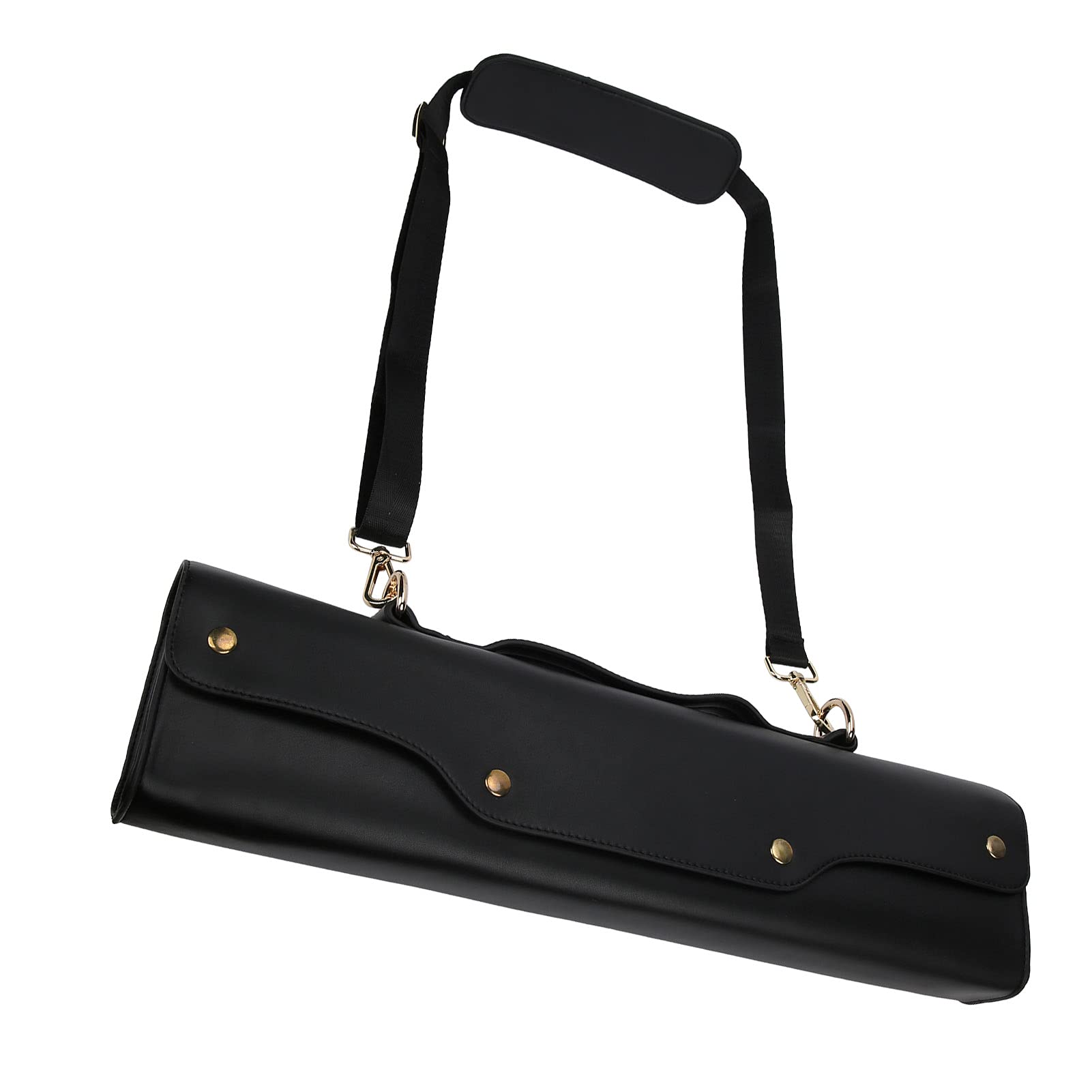 Funda para Flauta de Cuero Sintético Estuche de Almacenamiento