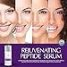 Rejuvenating Peptide Serum by Alluriza Naturals Vitamin C E, Hyaluronic Acid, CoQ10, Anti Aging Skin Care, Anti Wrinkle Natural Serum for Plumper & Firmer looking Skin, Collagen Booster, 1oz, 30ml