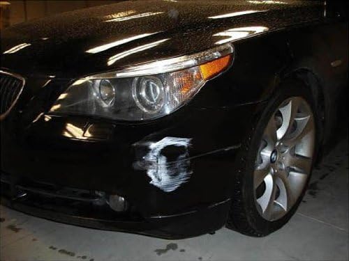 iJDMTOY 12 x 48 inches Clear"Invisible" Paint or Scratch Protection Vinyl Film For Headlight, Tail Lights, Bumper, Hood Bonnet, etc