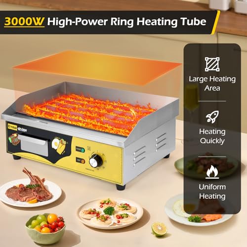 Dyna-Living Commercial Electric Griddle thumbnail 4