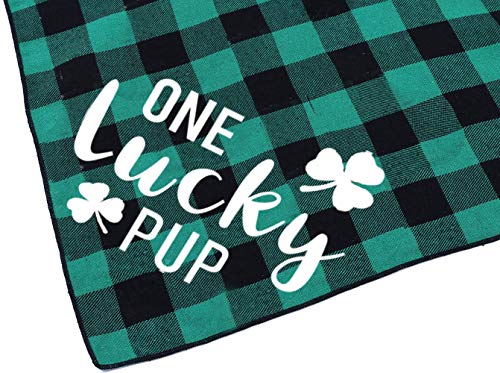 50% Off St. Patrick's Day Dog Costume with Headband & Bandana