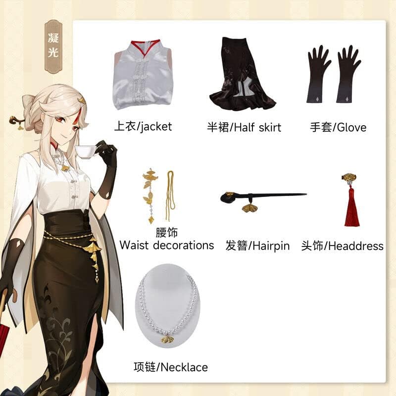 Cosplay Life Costume Complete Anime RPG Costume Set with Wig for Cosplay - Halloween Outfit For Unisex Adult - Image 5