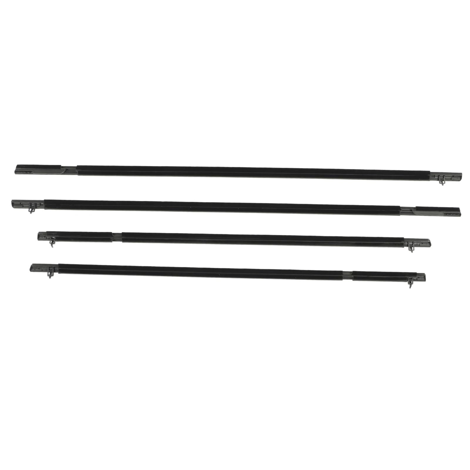 Automotive Window Seals for Civic Sedan 2006-2011 4Pcs Car Window Seal Weatherstrip Window Belt Strip 72410SNAA01 72950SNAA01