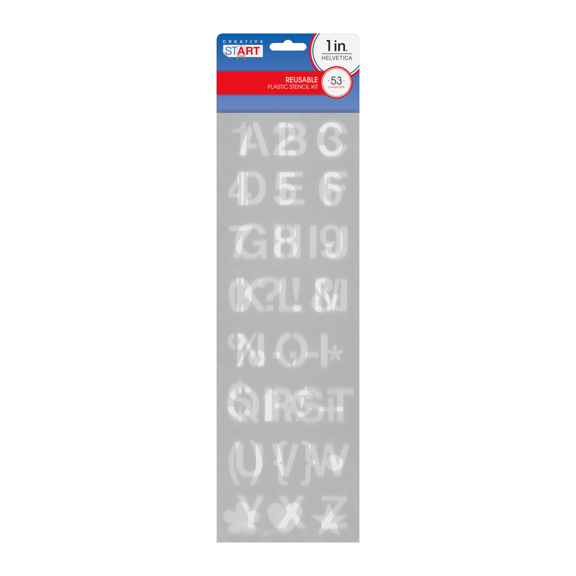 Creative Start Letters Snapklik.com : Creative Start Reusable Stencil, Letters, Numbers And ...