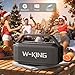 W-KING Portable Loud Bluetooth Speaker, 100W Max Waterproof Outdoor Speakers Bluetooth Wireless, IPX6 Party Big Large Speaker Boombox 2 Subwoofer-60W Exlarge Deep Bass Radiator/2 Pairing/40H/TF/AUX/EQ