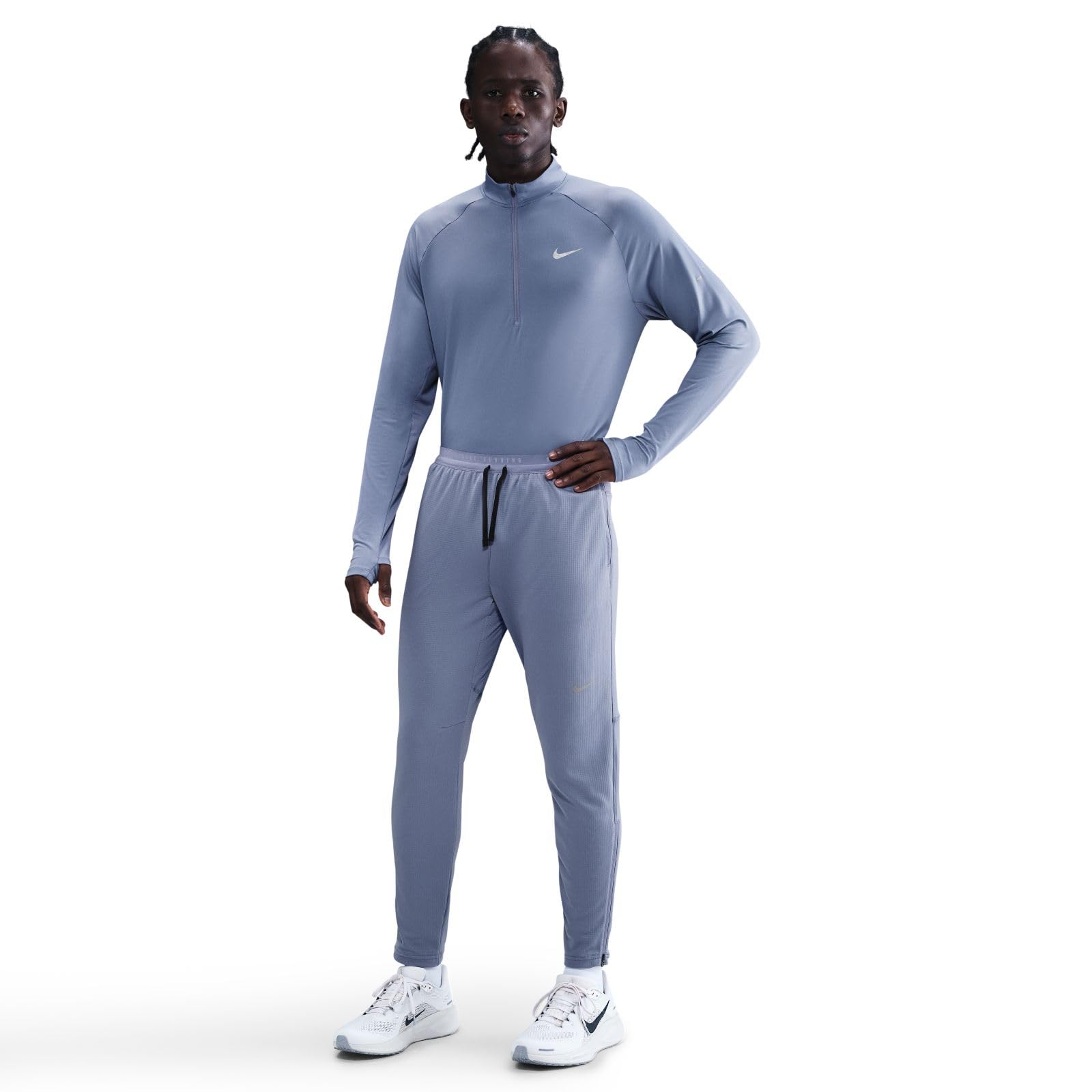 NIKE Górna część środkowa biegowa Mężczyźni Nike Stride Dri-fit Midlayer-laufoberteil mit Halbreißverschluss für Herren