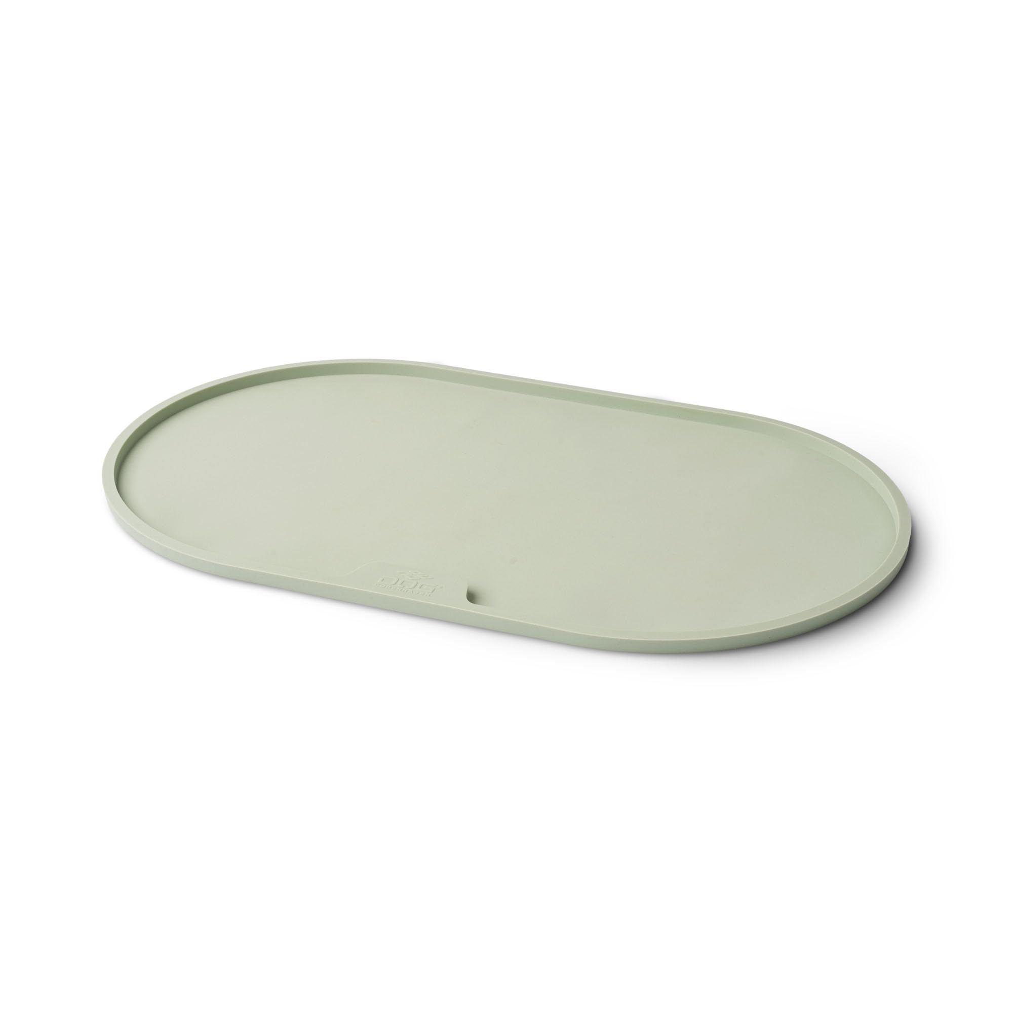 DOG Copenhagen Libra Placemat - Non-Slip Waterproof Feeding Mat for Dogs - Dog Bowl Mat - Easy Clean - Raised Edges, Mint Green, S (50x30x1 cm) — image 1