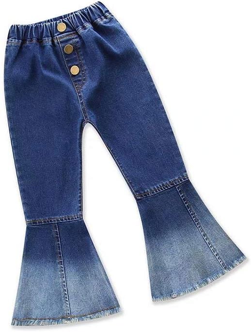 Adorable Baby Girls' Ruffle Flare Jeans Stylish Hungary Ubuy