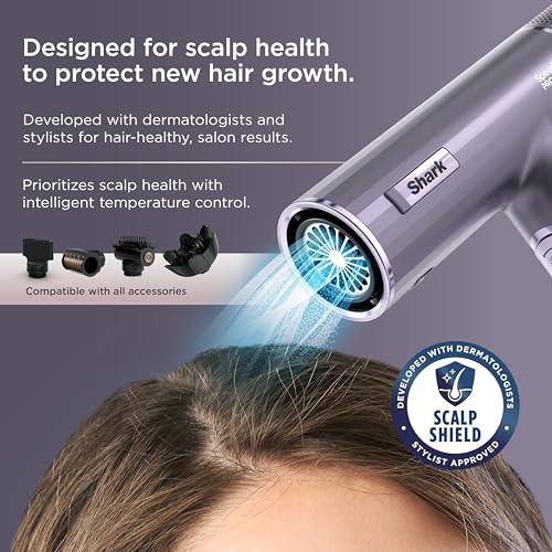 Shark SpeedStyle Pro Flex 4-in-1 Air Styler with Scalp Shield — view 3