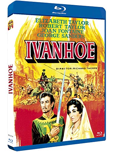 mpo Ivanhoe - The Black Knight 1952 Blu Ray (EU Irt with German Original Tone) Robert Taylor, Elizabeth Taylor, Joan Fontaine, George Sanders