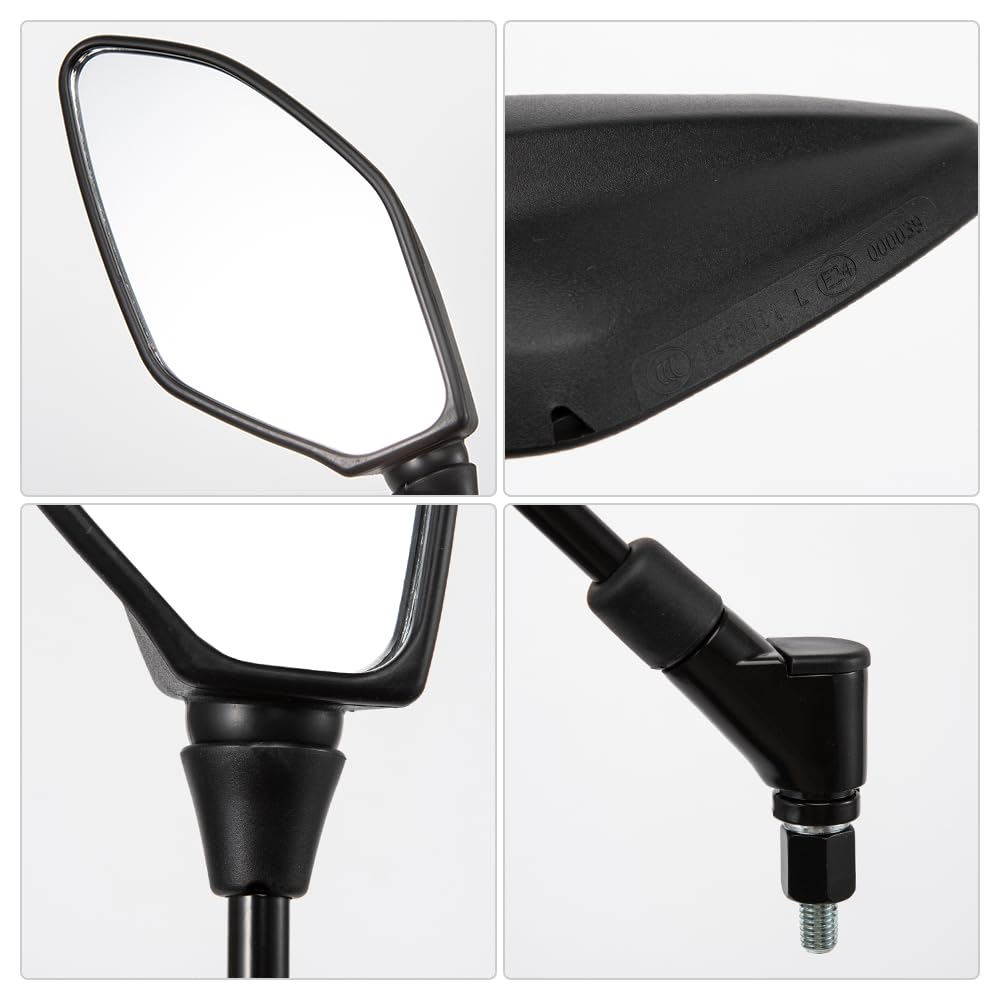Specchio laterale moto E24 per MT-07 MT-09 MT-01 MT-03 MT-10 Tracer 900/9/GT Tenere 700 MT10 MT03 MT25 MT01 Specchio retrovisore
