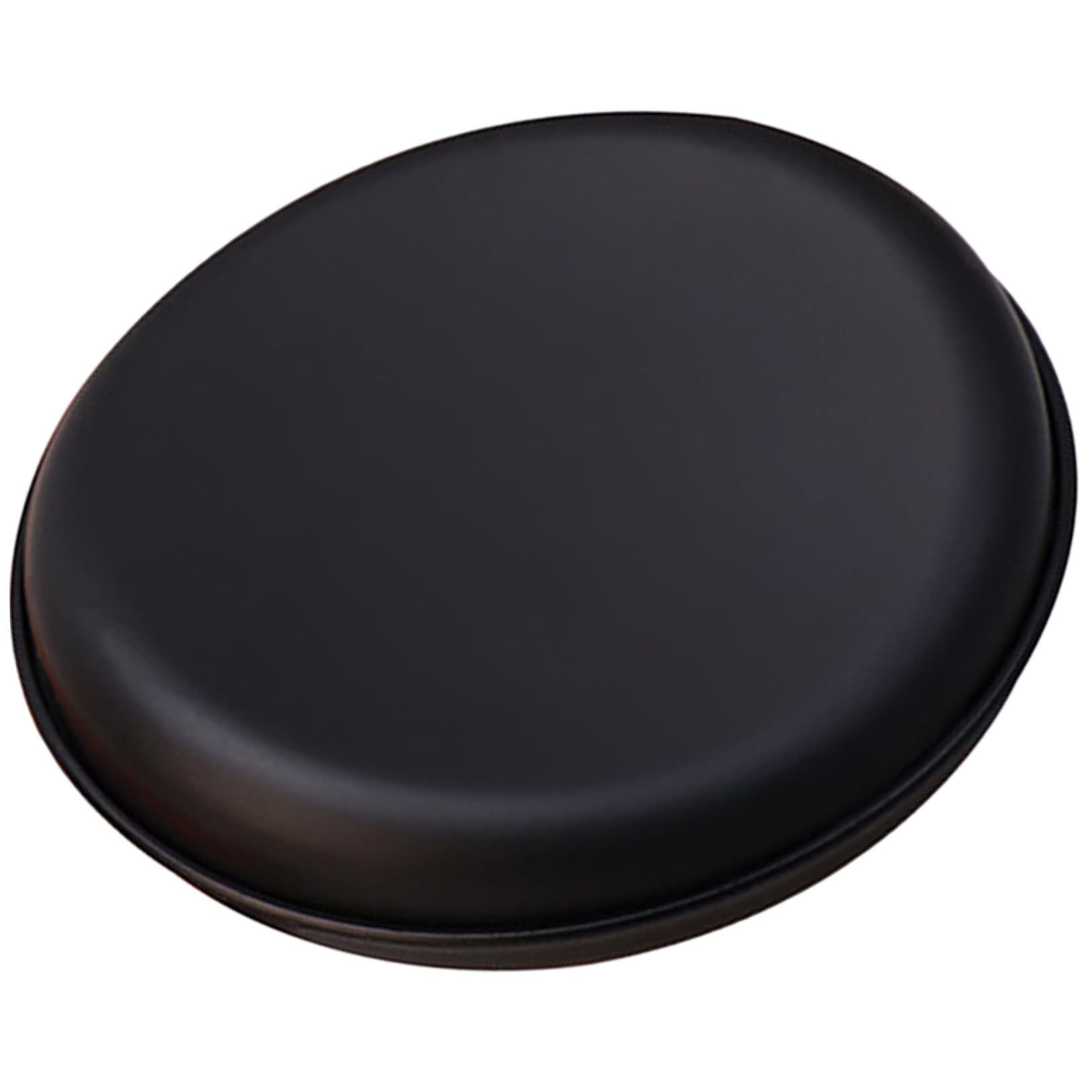 HOMSFOU Poggiapolsi per Mouse in Pu Nero Supporto Ergonomico, Tappetino Antiscivolo per Mouse da Gioco e Ufficio, Cuscino Gomitiera Protettiva per Alleviare Affaticamento Polso e Uso