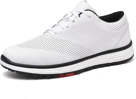 Mens Outdoor Breathable Spikeless Golf Shoes for Men and Women