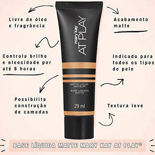 Base Líquida Matte At Play Mary kay - 29ml (Very Light)
