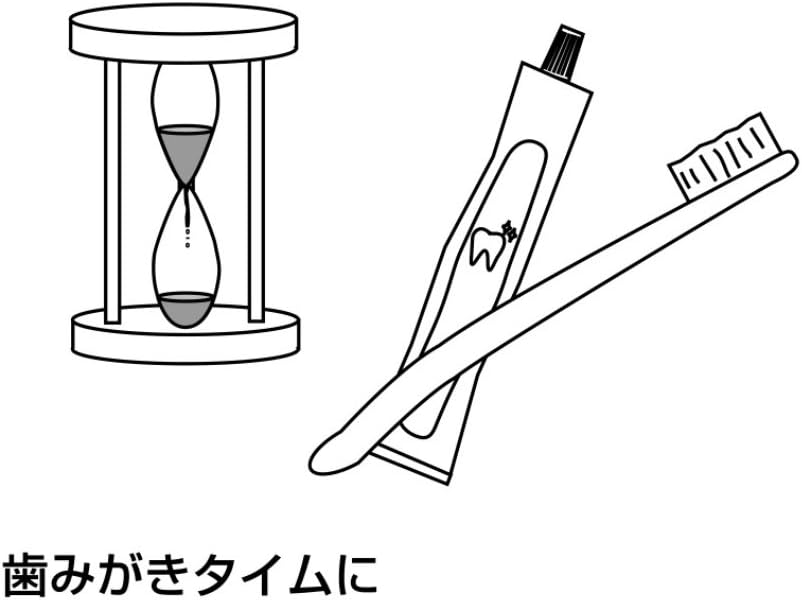 シンワ測定(Shinwa Sokutei) 砂時計 3分計 ピンク 70551
