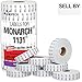 "Sell by" Labels for Monarch 1131 Price Gun - 8 Rolls, 20,000 Pricemarking Labels - with Bonus Ink Roll