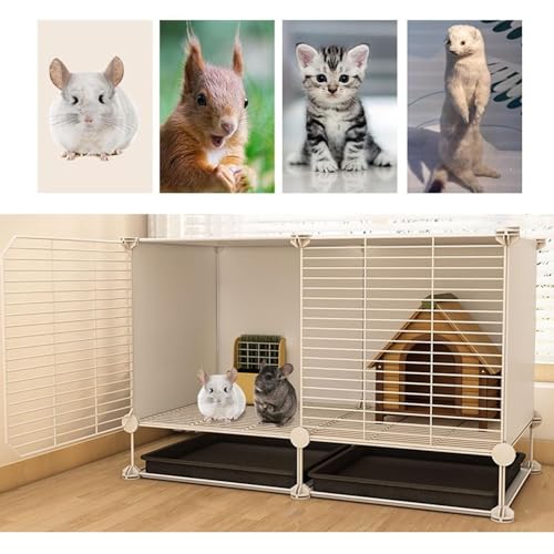 Clapier pour petits animaux idéal pour installer vos furets au salon