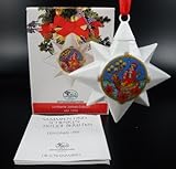  Hutschenreuther Weihnachtsstern 1996*Rarität OVP, Anhänger, Baumanhänger, Baumschmuck, Weihnachten, Porzellanstern, Stern