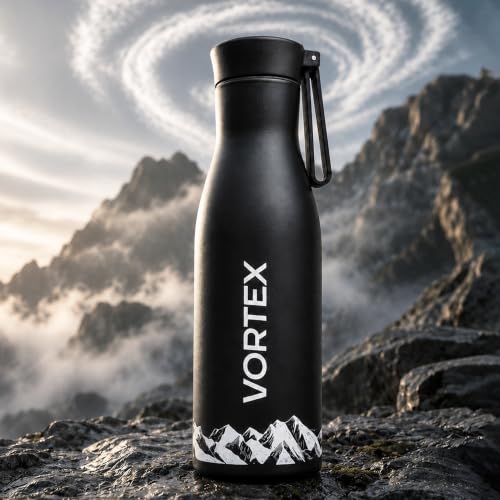 Image of The Better Home Vortex Series Insulated Water Bottle 860ml | Stainless Steel Vacuum Bottle | Hot 12 Hrs & Cold 16 Hrs | Leak Proof & Sweat Proof | BPA Free Sports Bottle for Gym, Travel, Office