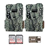 Browning 2PK Pro Scout Max Extreme HD Cellular Trail Camera Bundle with 32GB Memory Card and Reader (5 Items)