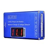 Airsoft Battery Charger- Lipo/Li-Ion Balance Smart Charger for 11.1V 7.4V 14.8V 2S 3S 4S Battery with Battery Checker for Airsoft Gun Gel Ball Blaster Splat Ball Gun & RC Hobby