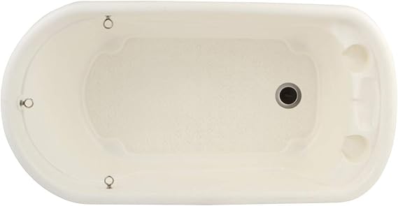 Dog Grooming Plastic Free Standing Bathtub for Small & Medium Sized Pets, for Indoor & Outdoor