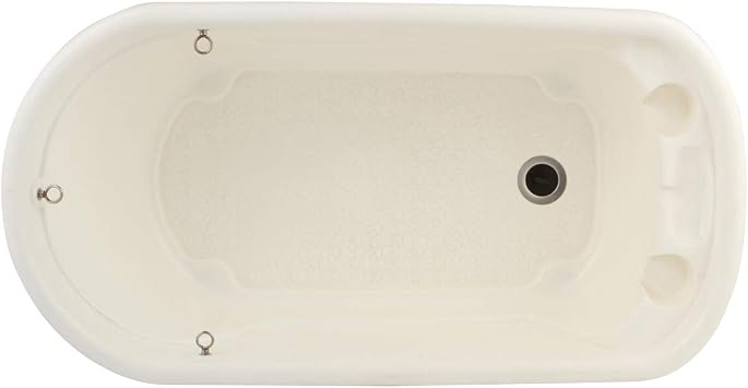Dog Grooming Plastic Free Standing Bathtub for Small & Medium Sized Pets, for Indoor & Outdoor