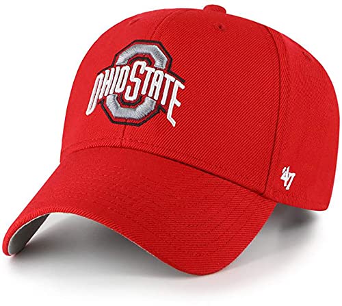 '47 Ohio State Buckeys Mvp Adjustable Red Hat #TOP19