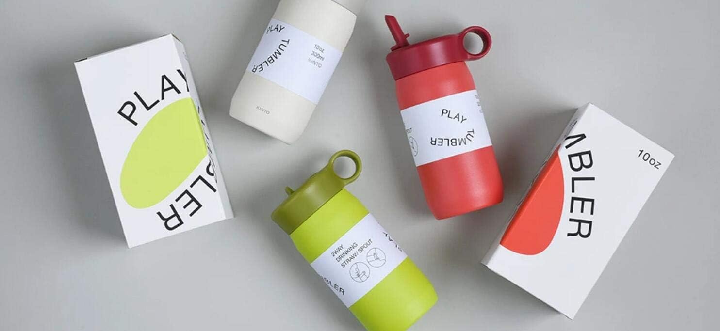 KINTO 20371 Play Tumbler, White, 10.1 fl oz (300 ml)