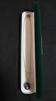 【海】スタジオジブリ 天空の城ラピュタ 飛行石ネックレス ラピスラズリ　元箱付 Amazon.co.jp: 飛行石 ネックレス ラピスラズリ スタジオ 宮崎駿