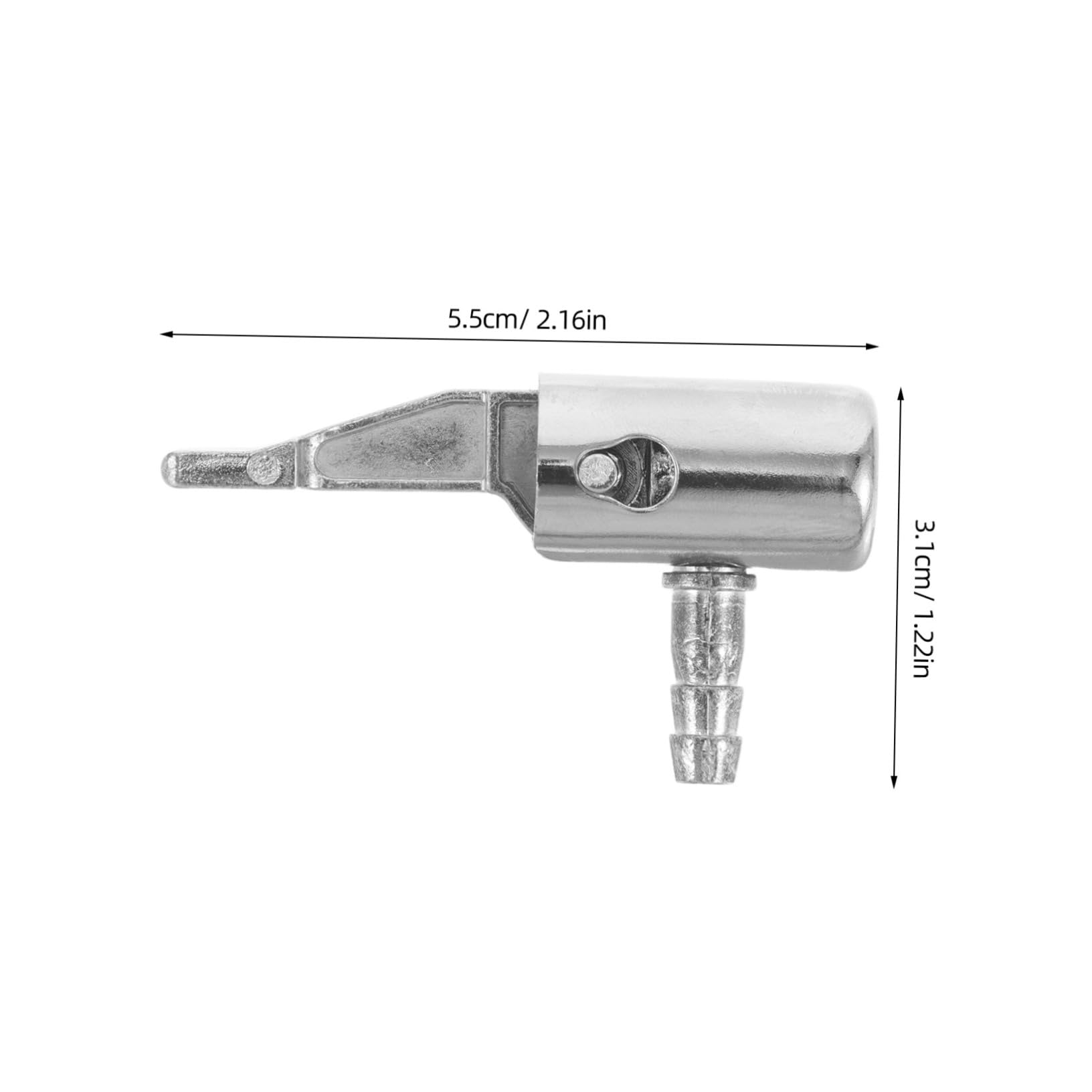 OUNONA Car Tire Air Chuck Lightweight and Portable Tire Inflator Connector Easy to Install Locking Air Chuck for Home and Travel Use
