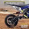 MotoTec 36v 1000w (HP112E) Electric Dirt Bike Blue #3