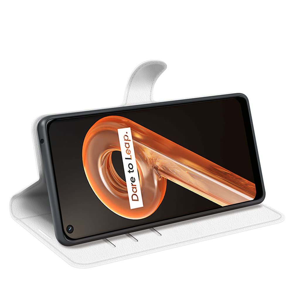 YBROY Funda Para Realme 9i 5G, Carcasa De Billetera De Cuero PU De Primera, Ranura De Tarjeta Y Stand Función, Flip Cover Case Para Realme 9i 5G.(Azul