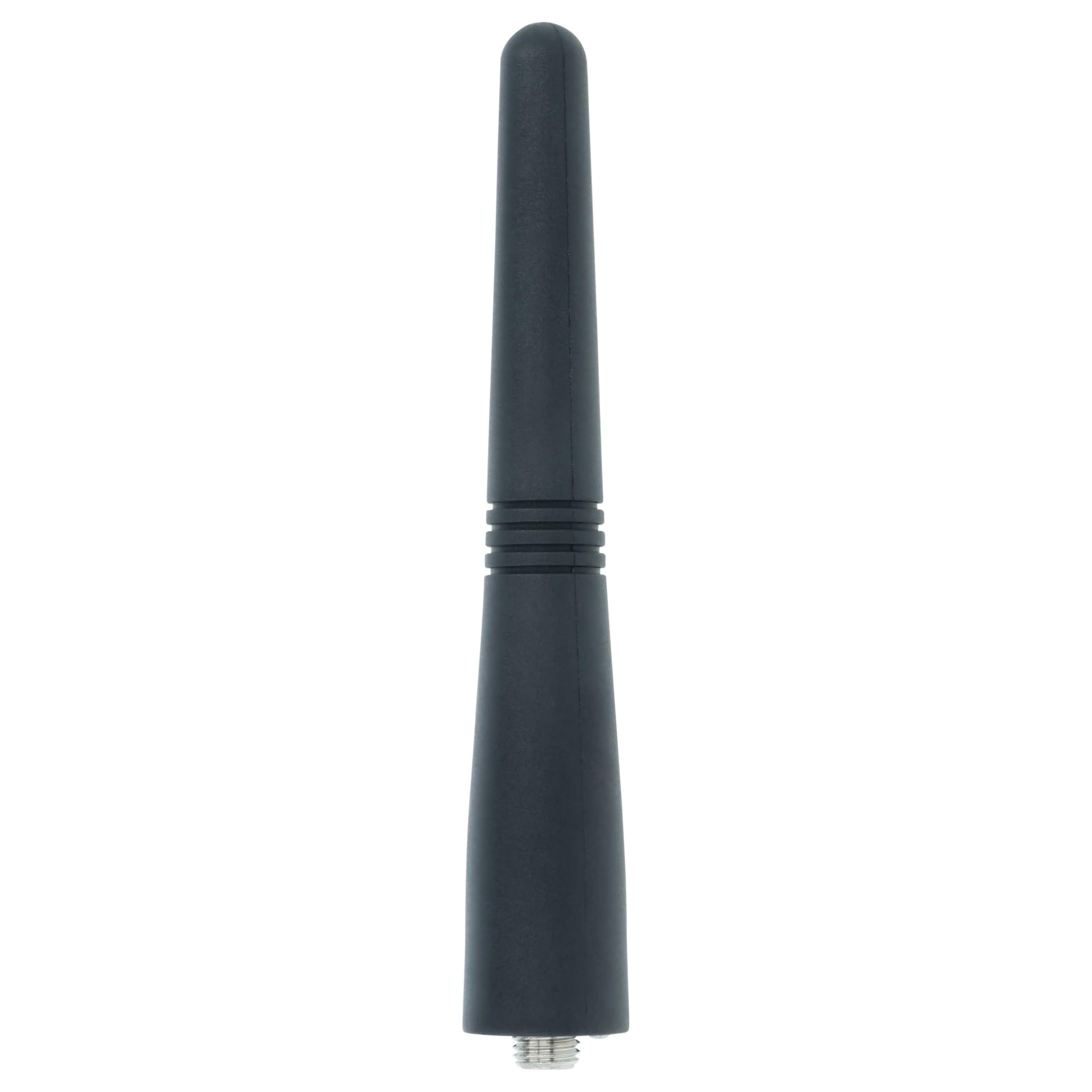 vhbw Antena kompatybilna z Motorola GP620, GP660, GP340, GP360, GP380, GP350, GP68, GP338 Plus, GP344, GP388, GP640 - 9 cm, czarna