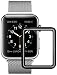 Apple Watch Screen Protector 38mm, iWatch Tempered Glass Screen Protector, Anti-Scratch Scratch Resistant, Full Coverage Scratch Proof Screen Film for Apple iWatch 38mm Series 1/2/3 [1 Pack]