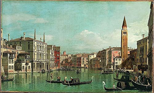 Toile Murale Il Canal Guardando a Sud-est Canaletto Peinture Salon Haute Définition