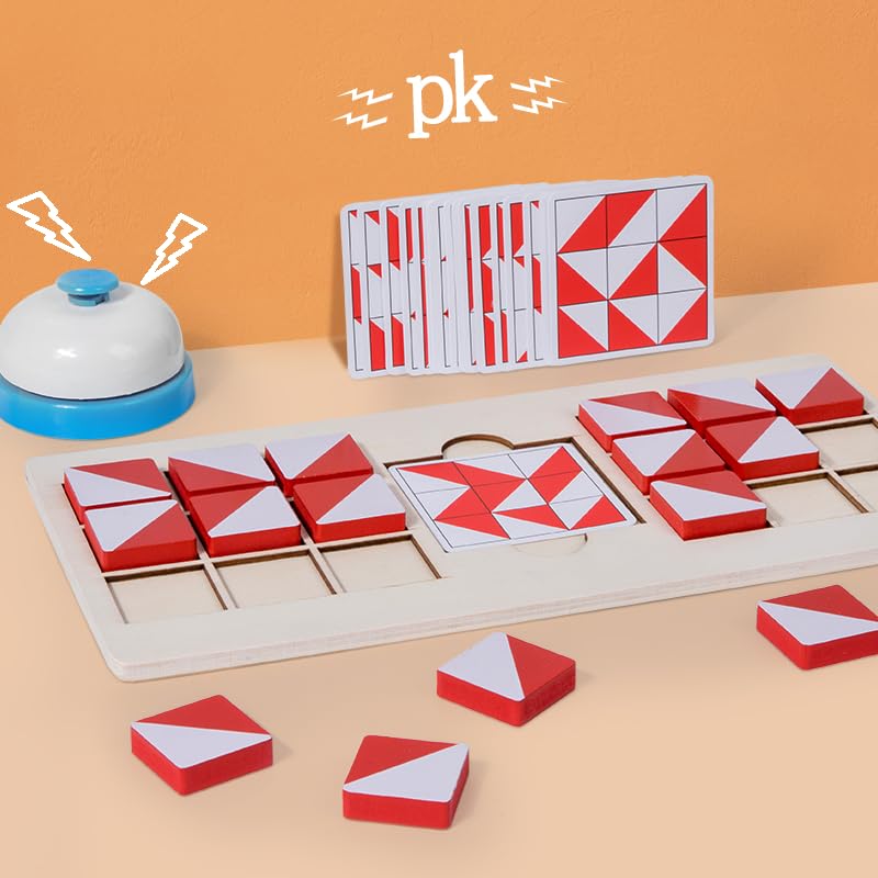 Tile Pattern Battle Game educativo para niños 3+ miniatura 6