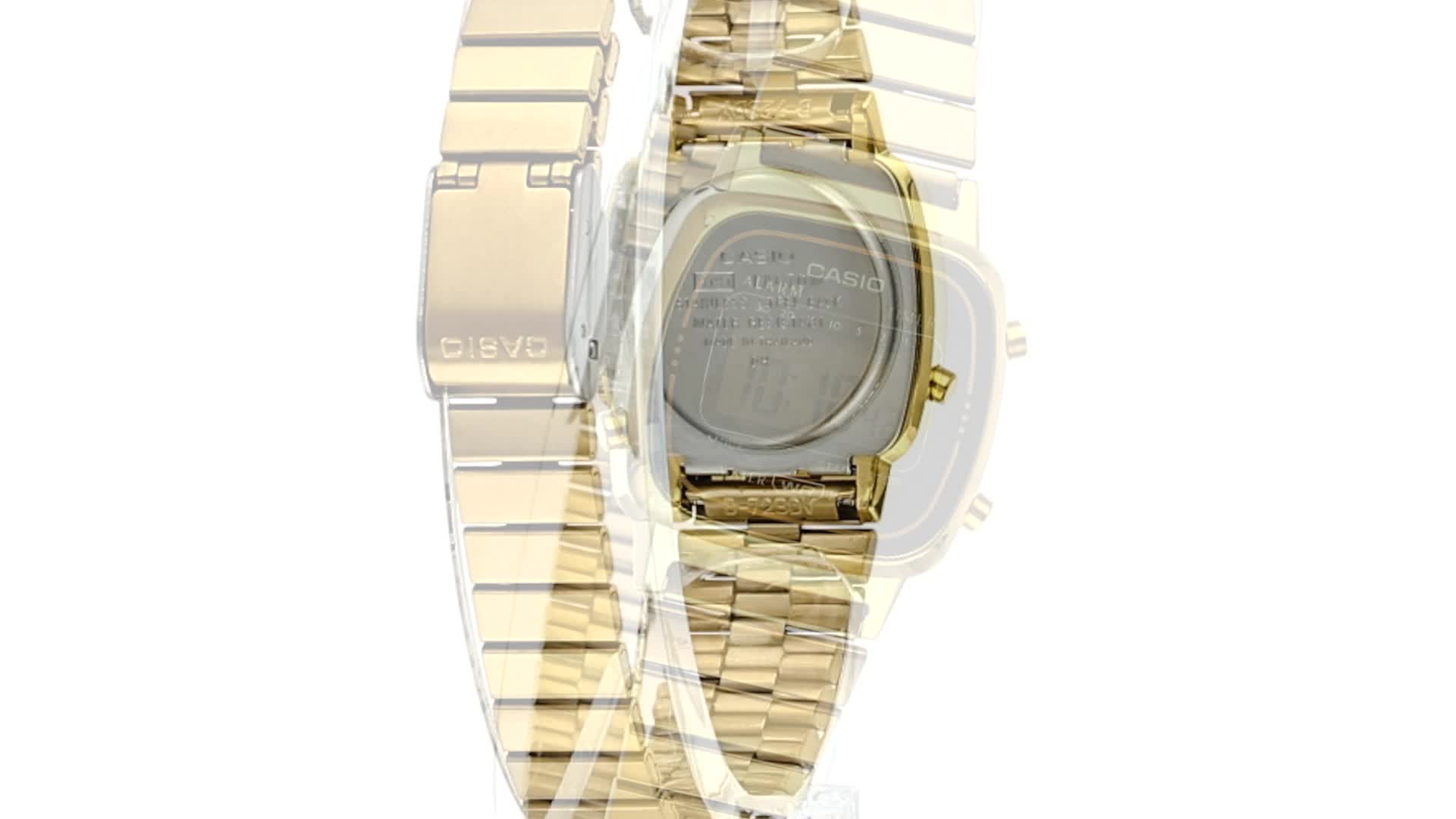 Amazon.com: Casio LA670WGA Series | Vintage Digital Watch | Gold
