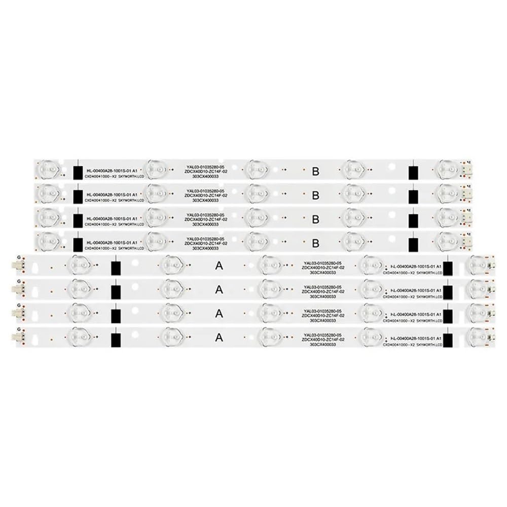 Tiras LED TF-LED40S28T2 y repuestos CXD400410000-X3 para reparación de pantallas de TV