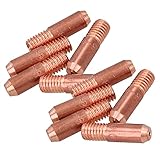 0.8mm Mini contacto Tips 10pk Hobby soldadura antorcha soldador MIG Gas M5 hilo