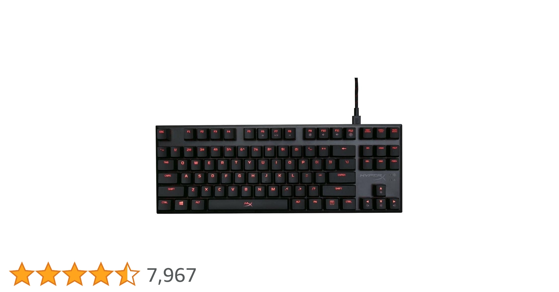 Amazon.co.jp: HyperX Alloy FPS Pro ゲーミングキーボード 青軸 FPS