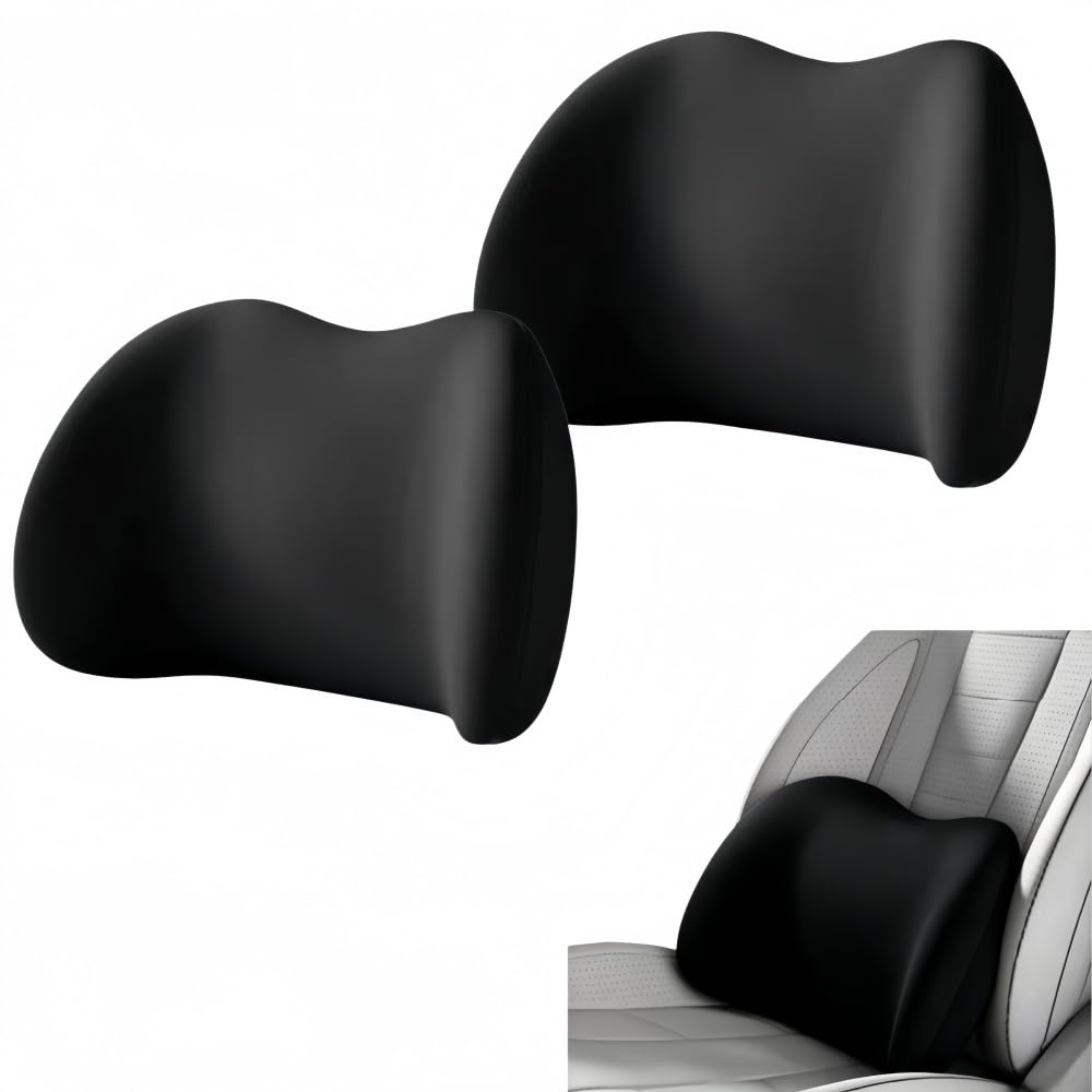 ocpcrn Car Neck Pillow for Subaru Ascent 2018-2021 2022 2023 2024,Softness Car Headrest,Neck Support Pillow for Long Drives,Headrest Support Cushion,Ergonomic Design,Pressure Relief,2-Pack