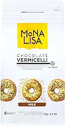 Granulado Choc Belga Milk Monalisa Vermicelli 1kg Callebaut