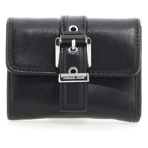Michael Kors 32T4SBAD5L-001 SM TRIFOLD WALLET Women BLACK Size One Size